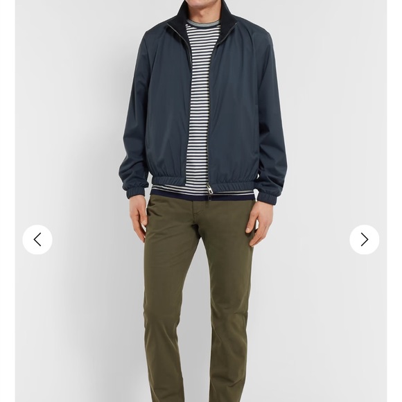 Lori Piana NWT Reversible Windmate Storm System Shell and Cashmere Bomber Jacket - Picture 3 of 8